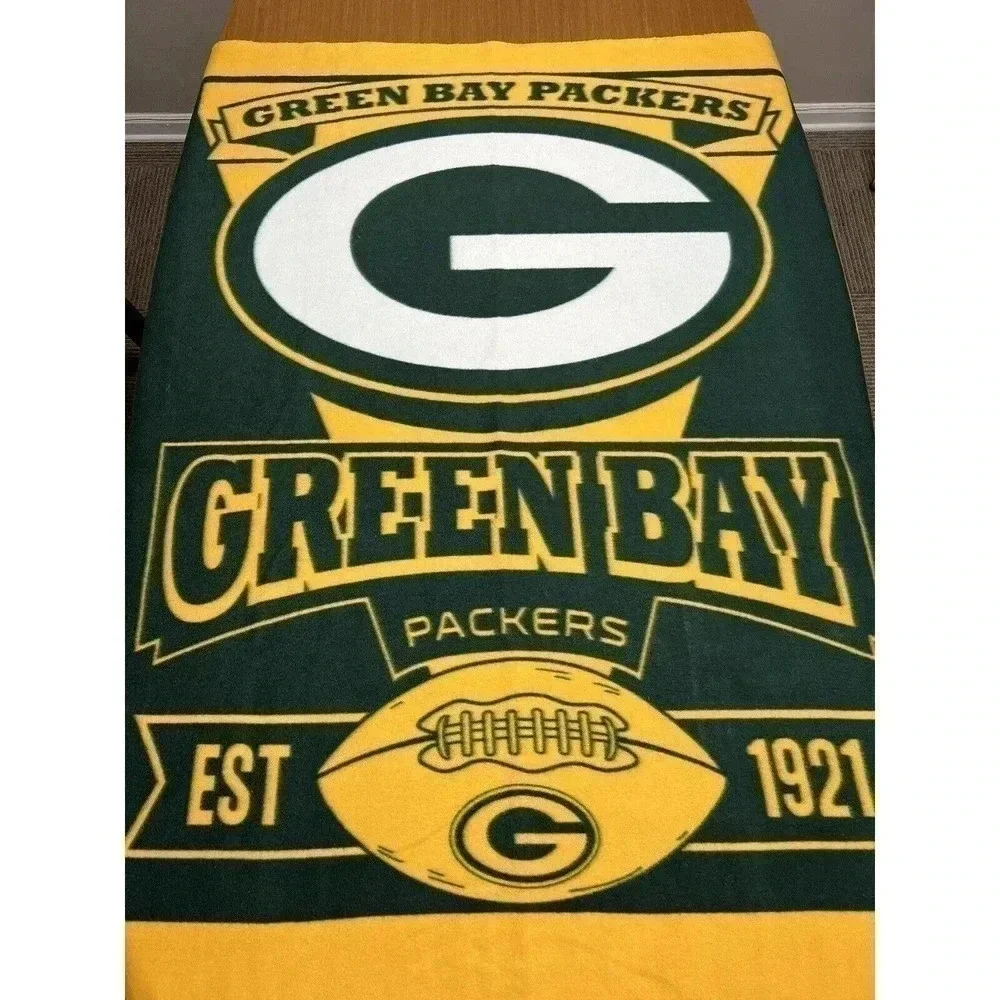 2013 Green Bay Packers Northwest Company Throw Blanket 62.5